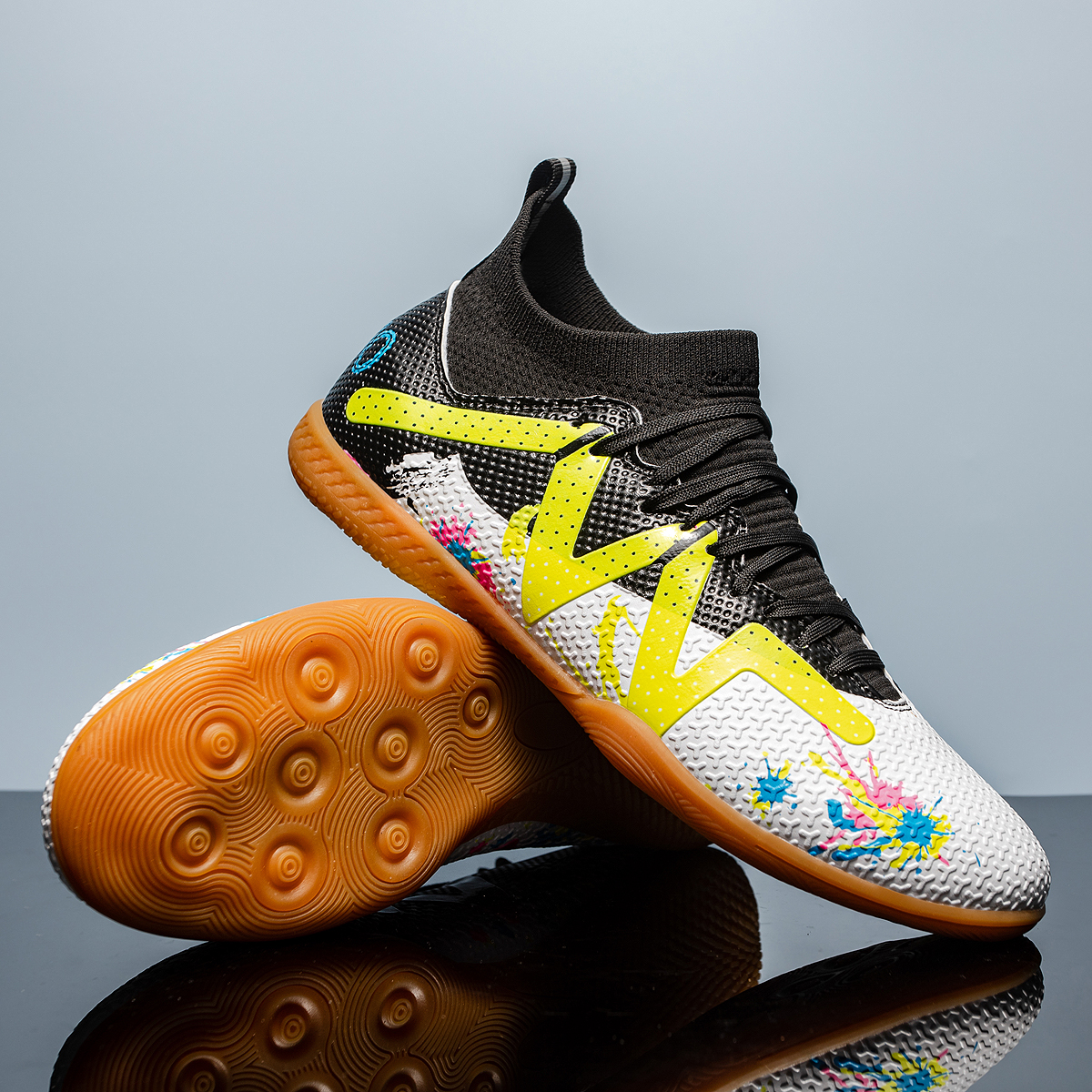 99KP-Stock High Top IC Football Shoes,EU Sizes 35-45 — 9