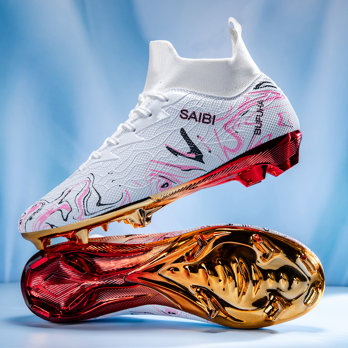 8010J-Stock Lace-up FG Football Shoes,EU Sizes 39-45 — 11