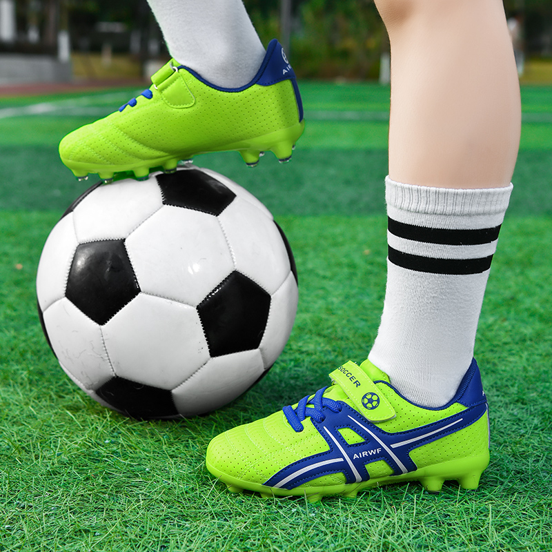 3368C-Lace-Up Low-Cut Long Stud Soccer Cleats Sizes 28-39 — 14