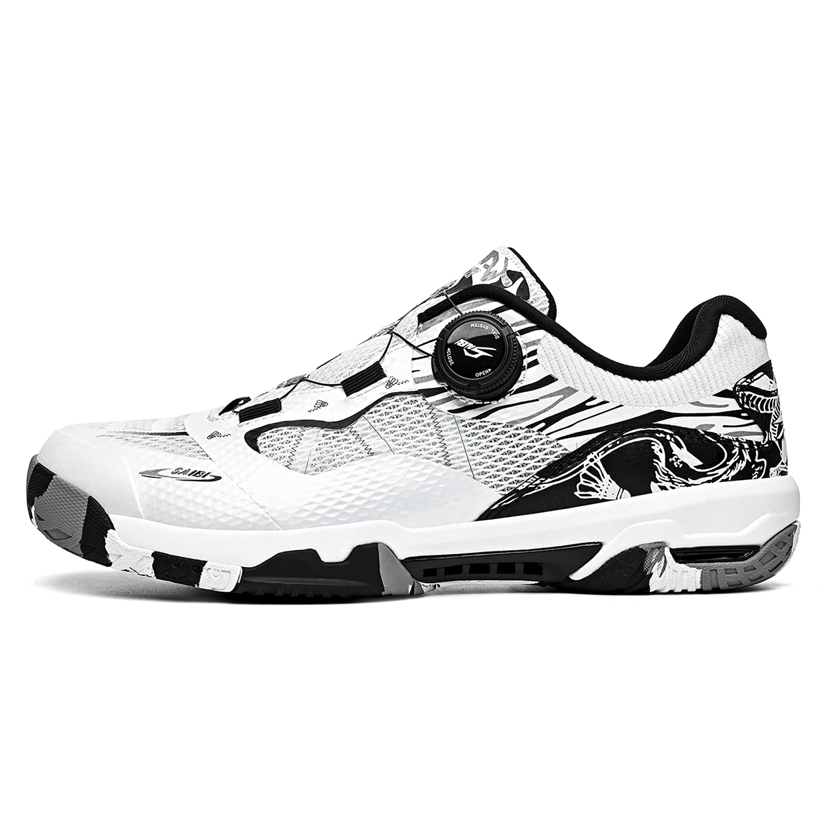 PP001-Stock BOA Badminton Shoes,EU Sizes 36-46