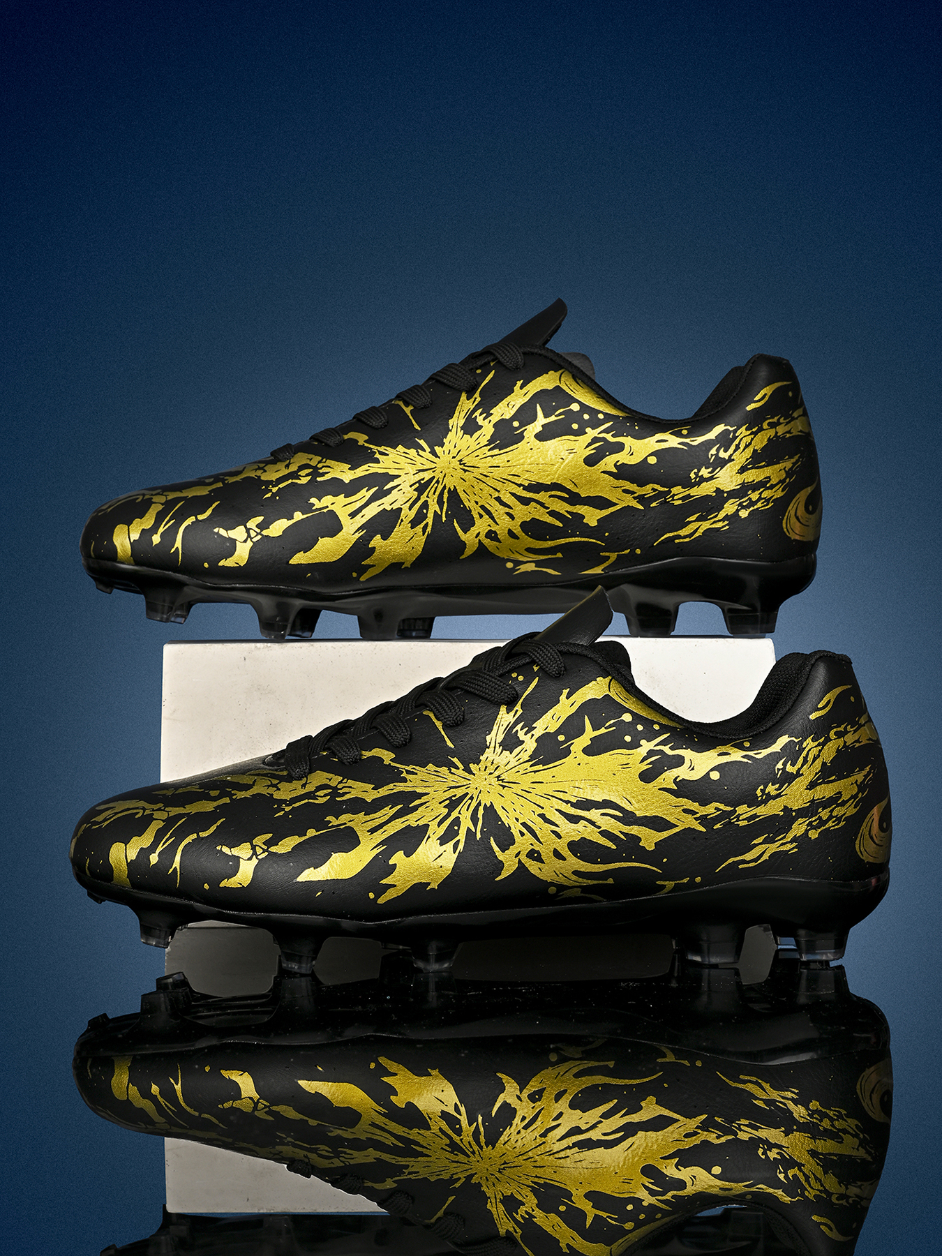 2001C-Stock Low-cut Lace-up FG Football Boots,Size 35-45 — 13