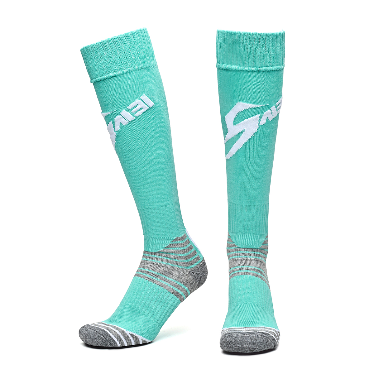 SBWZ-002-Long Football Socks with Thick Terry Sole, Sizes S-L