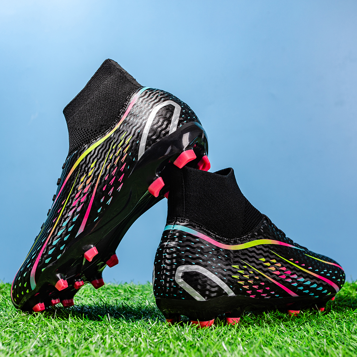 8070C-Stock Lace-up FG Football Shoes,EU Sizes 38-45 — 13