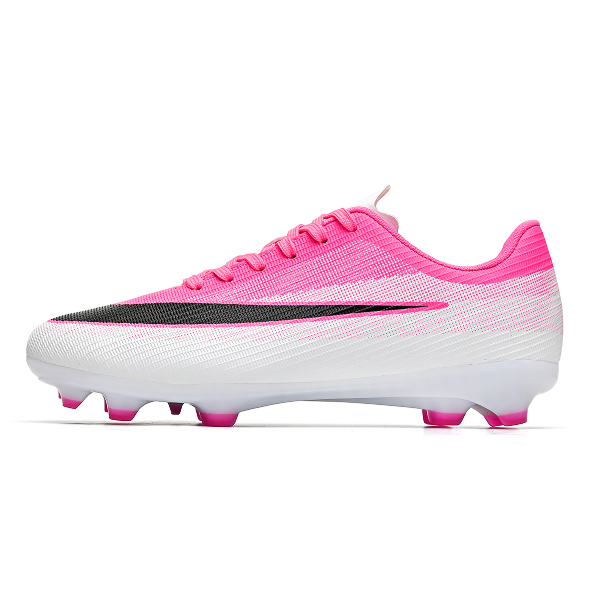 3701C-Stock Lace-up Firm Ground Football Shoes,EU Sizes 35-45