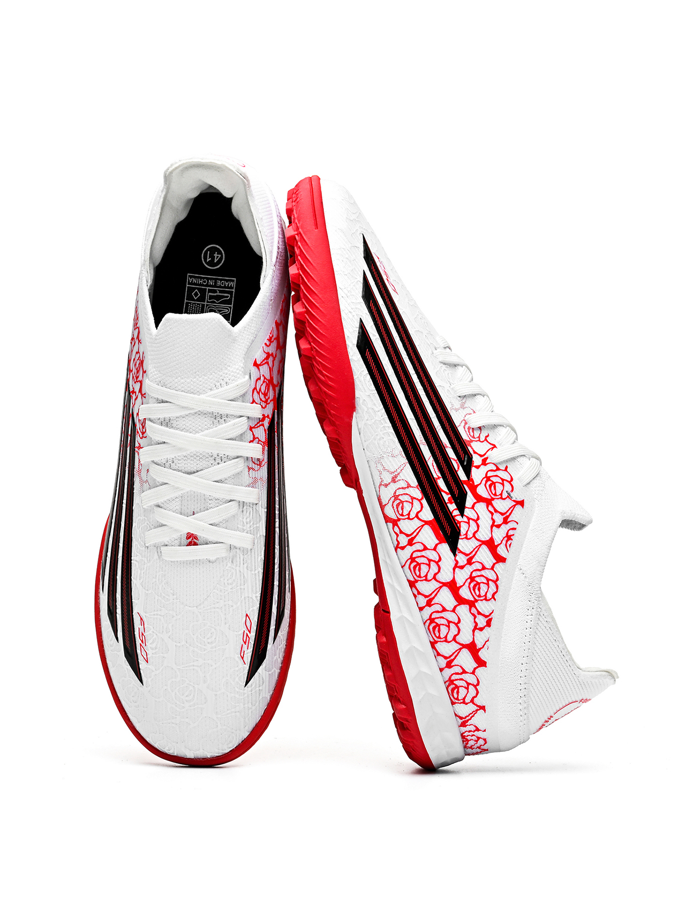 8556S-Stock Lace-up Short Stud Turf Football Boots, Size 33-45 — 7