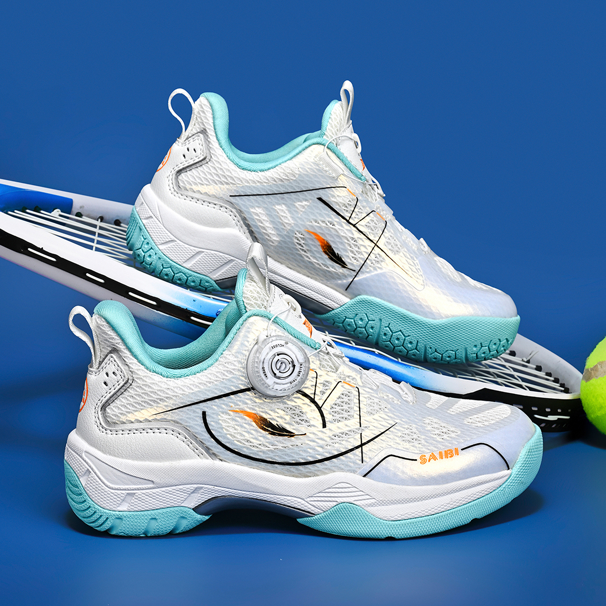 Y002T-Stock Children Badminton Shoes,EU Sizes 29-38 — 13