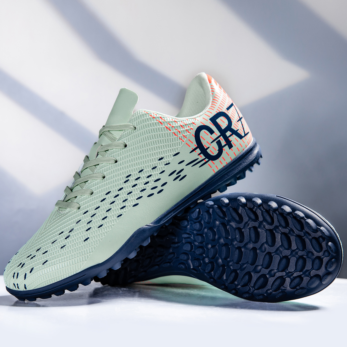 7007S-Stock Low-cut TF Football Shoes,EU Sizes 38-45 — 5
