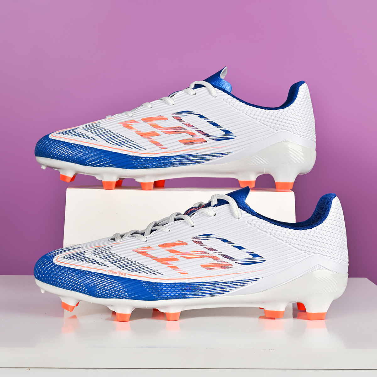 JDQ-002C-Stock Lace-up Firm Ground Football Shoes,EU Sizes 35-45 — 8
