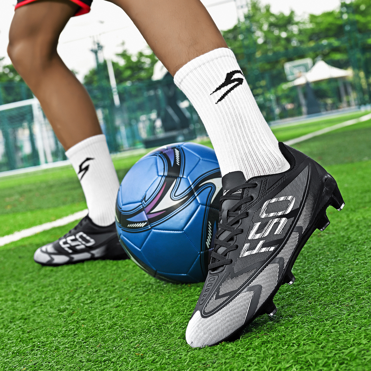 DF001C-Stock Lace-up FG Football Shoes,EU Sizes 35-45 — 9