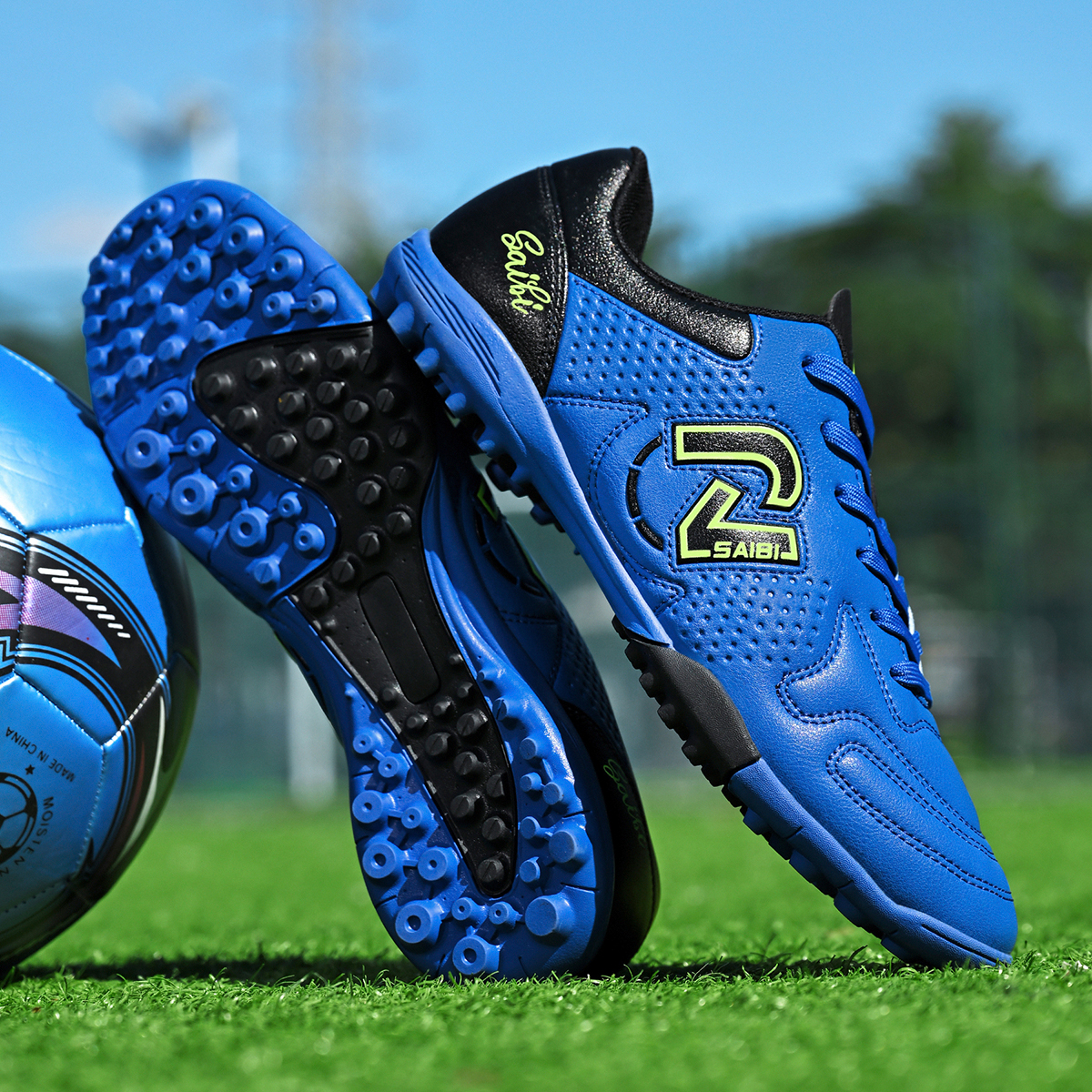 3567S-PU Upper Turf Soccer Cleats Sizes 35-45 — 6