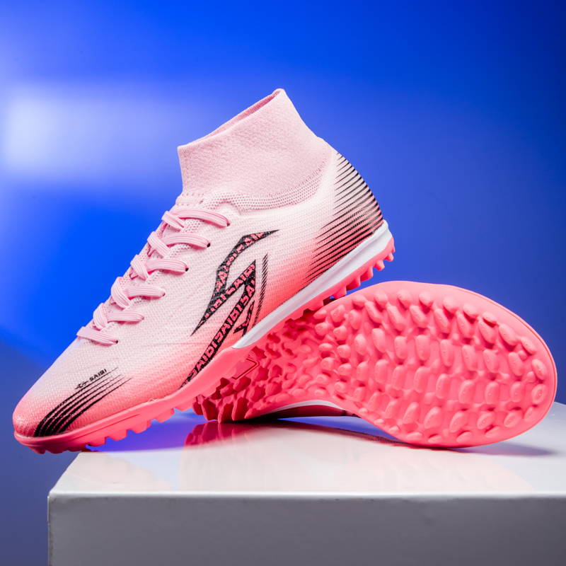 3688S-Stock High Heel TF Football Shoes,EU Sizes 35-45 — 2