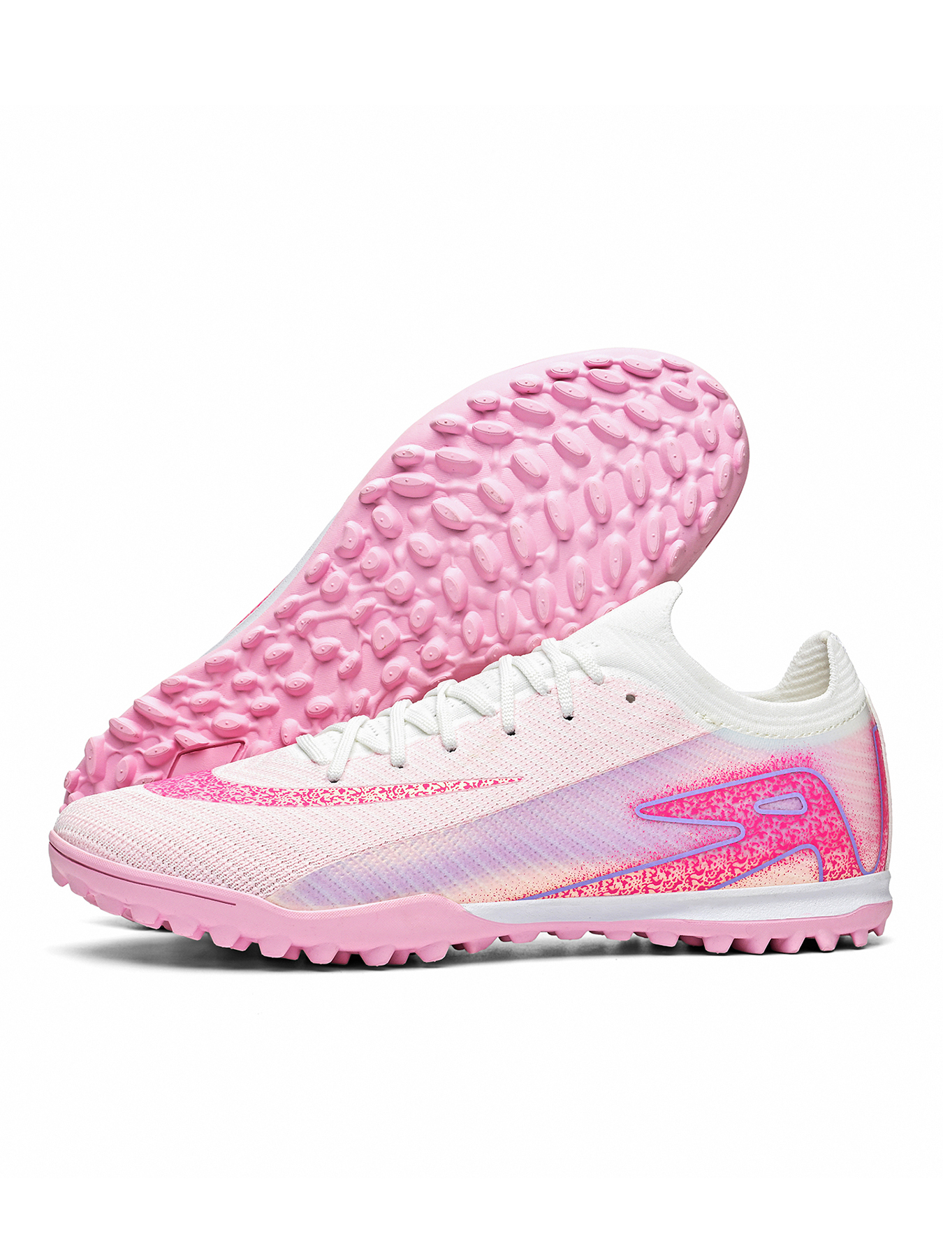 T12S-Stock Lace-up Turf Football Shoes,EU Sizes 35-45 — 5