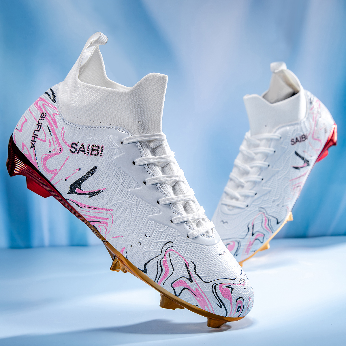 8010J-Stock Lace-up FG Football Shoes,EU Sizes 39-45 — 7