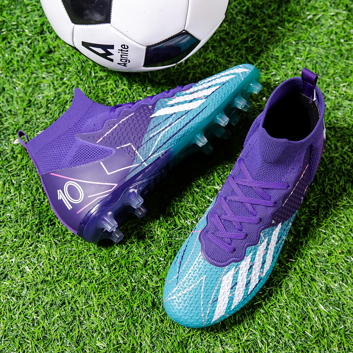 95KC-Stock High Heel FG Football Shies-EU Sizes 35-45 — 14