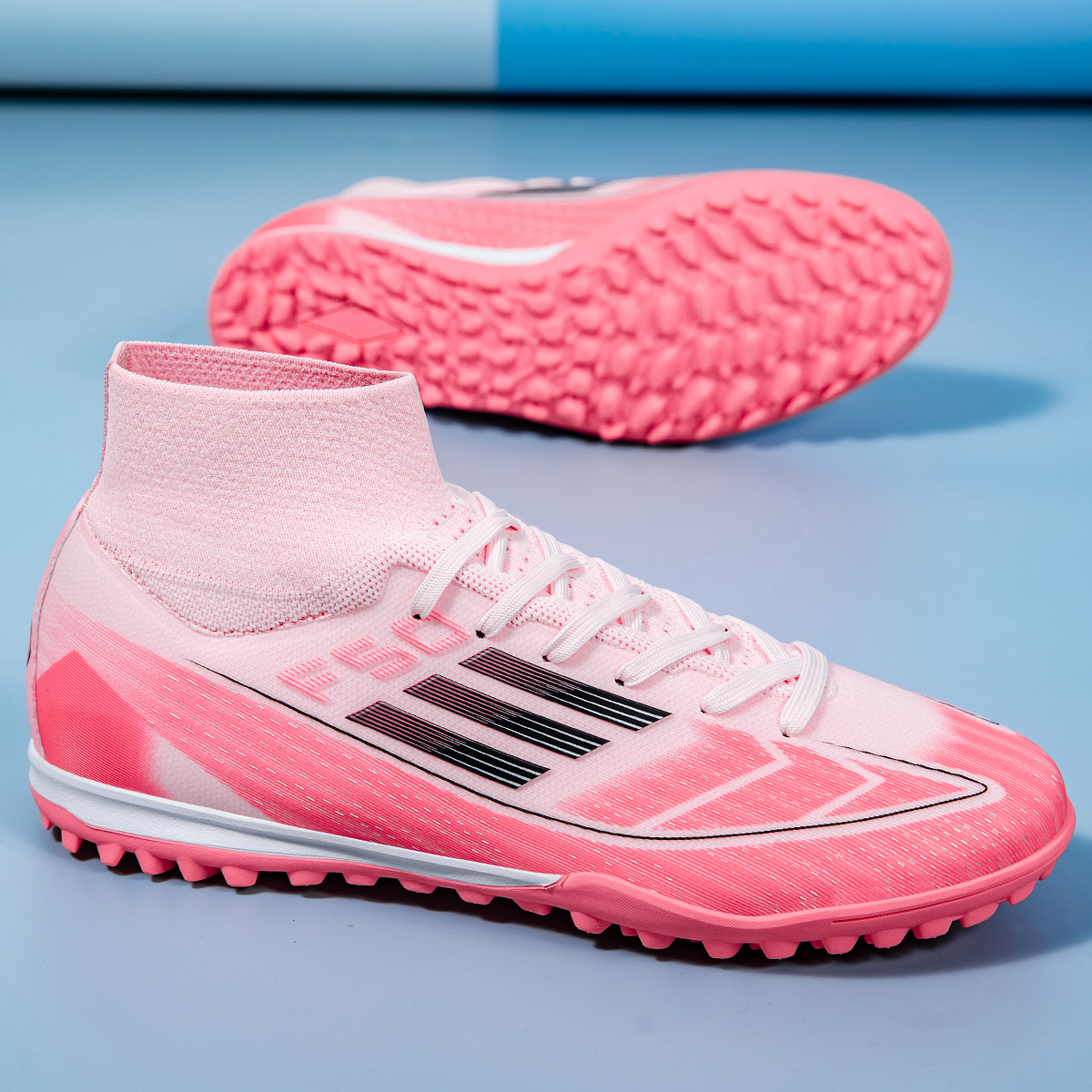 F50S-Stock High Heel TF Football Shoes,EU Sizes 35-45 — 7