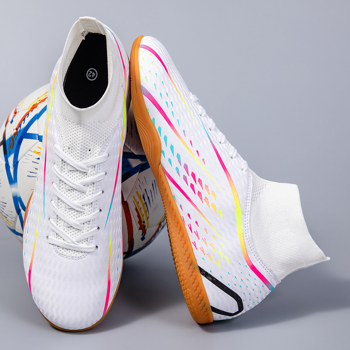 8070P-Stock Lace-up Football Shoes,EU Sizes 38-45 — 11