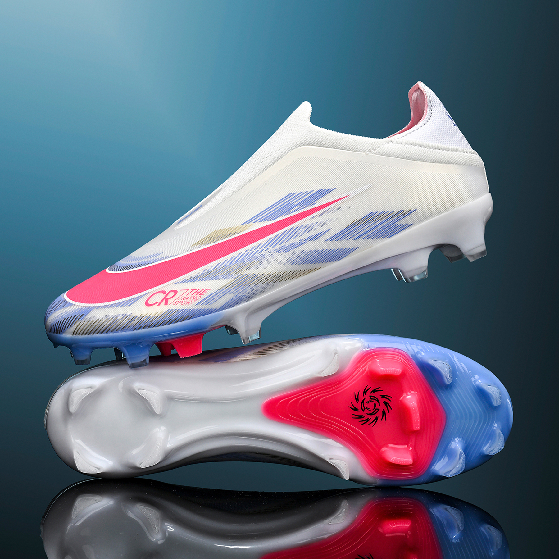 JDQ-003C-Stock Low-cut Firm Ground Football Shoes,EU Sizes 35-45 — 1