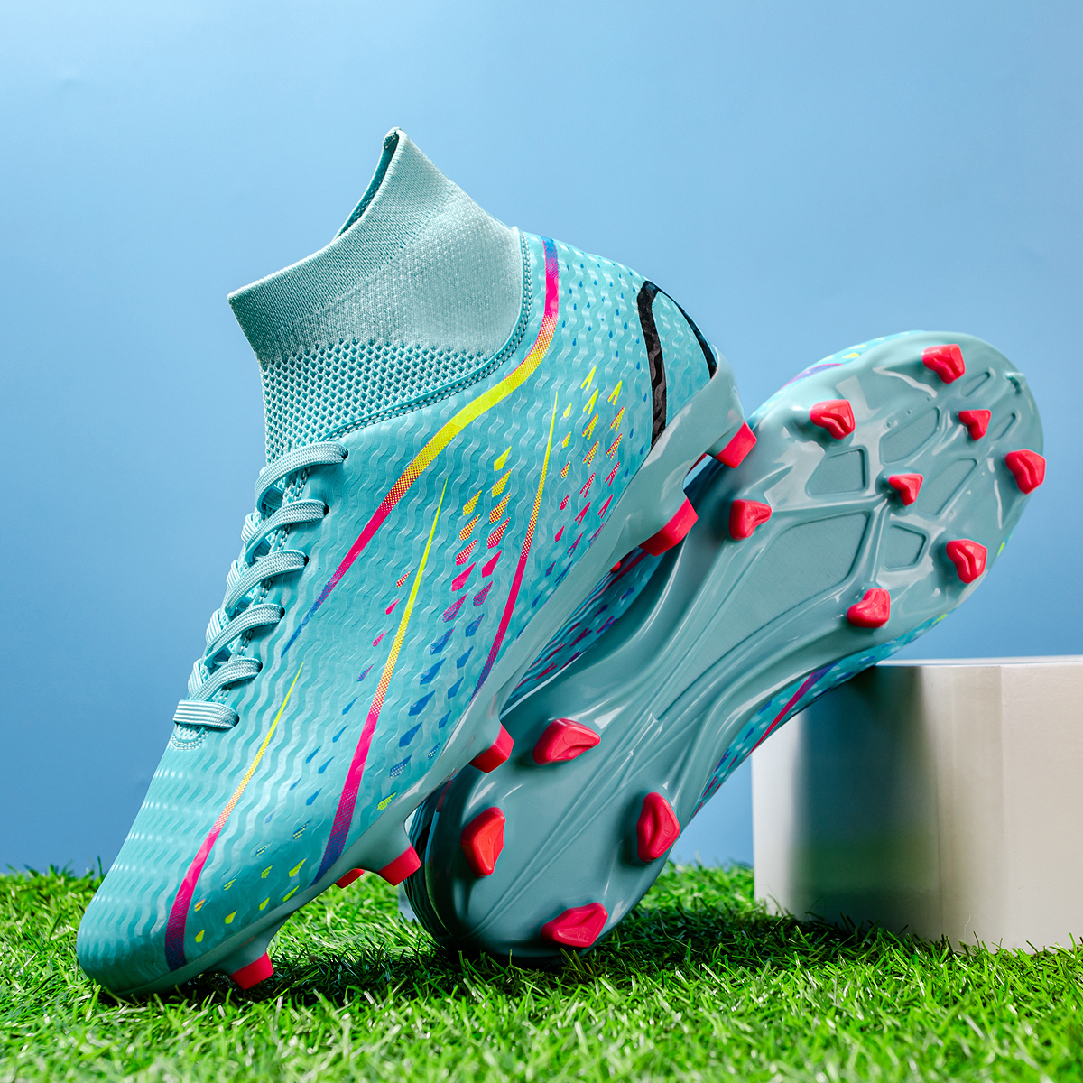 8070C-Stock Lace-up FG Football Shoes,EU Sizes 38-45 — 10