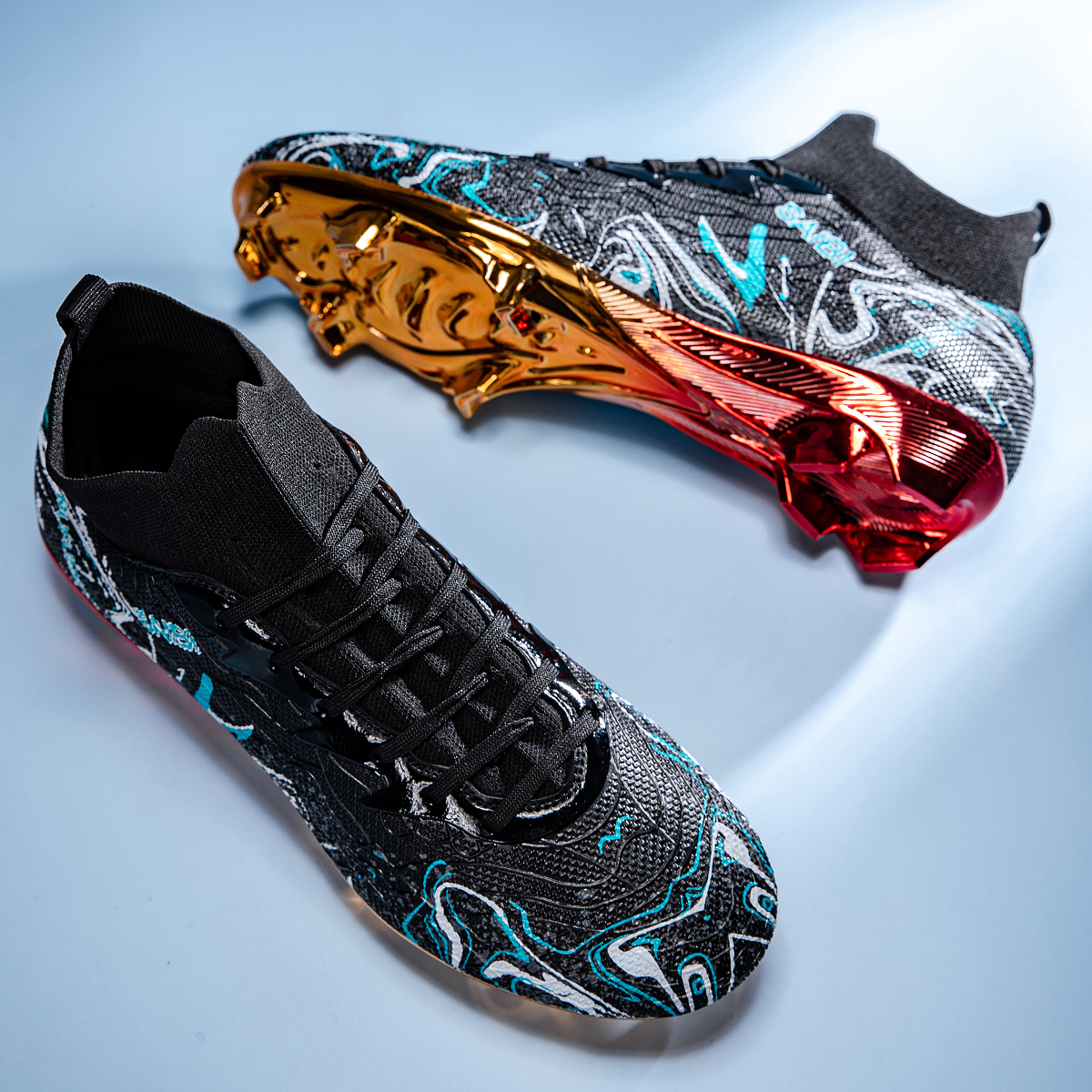 8010J-Stock Lace-up FG Football Shoes,EU Sizes 39-45 — 13