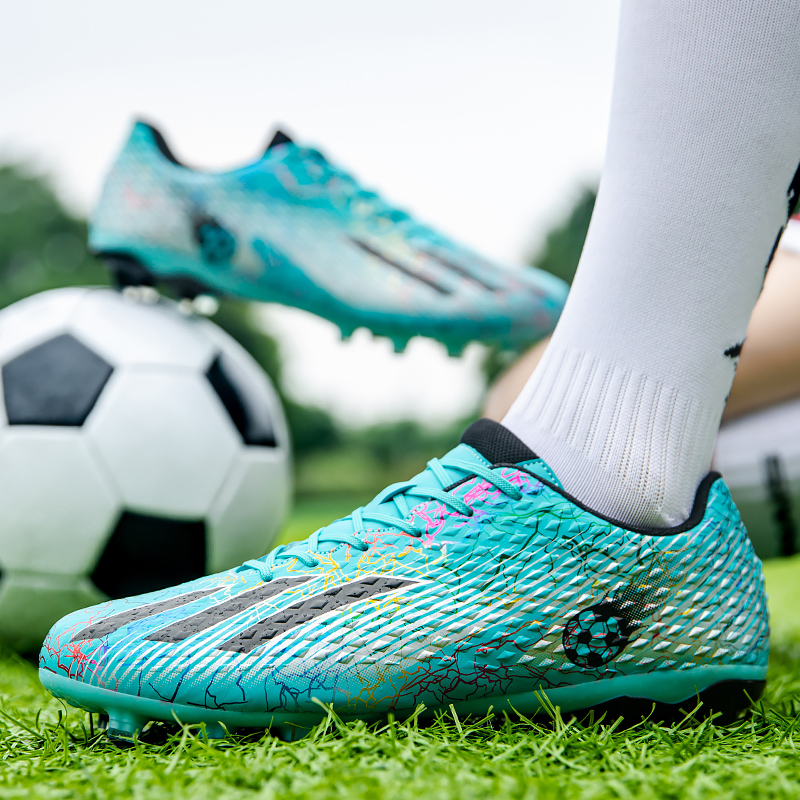 2300C-Lace-Up Long Stud Soccer Cleats Sizes 32-45 — 12