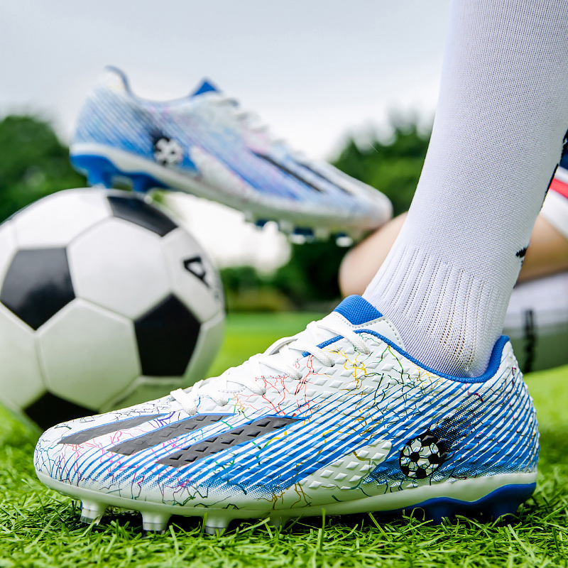 2300C-Lace-Up Long Stud Soccer Cleats Sizes 32-45 — 10