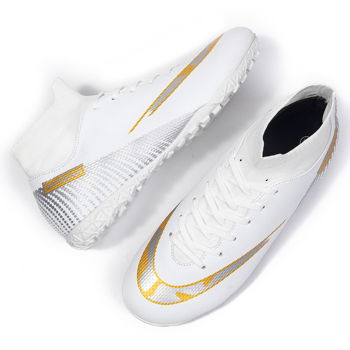 2150S-High-Cut Turf Soccer Cleats Sizes 35-48 — 1
