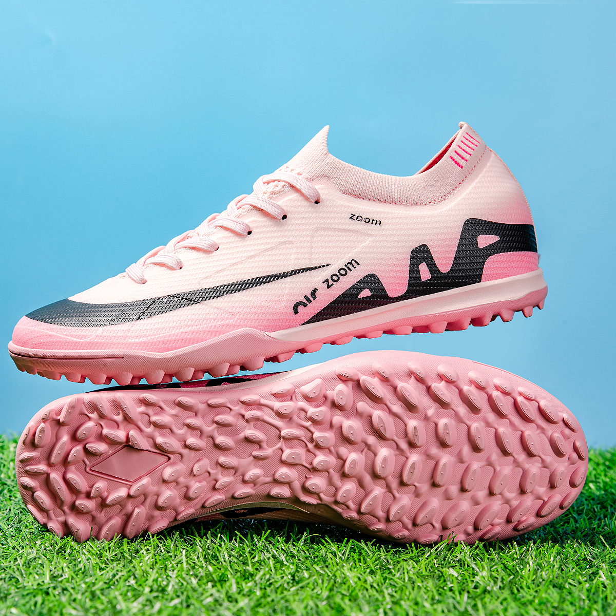 198S-TPU Seamless Turf Soccer Shoes Sizes 35-45 — 9