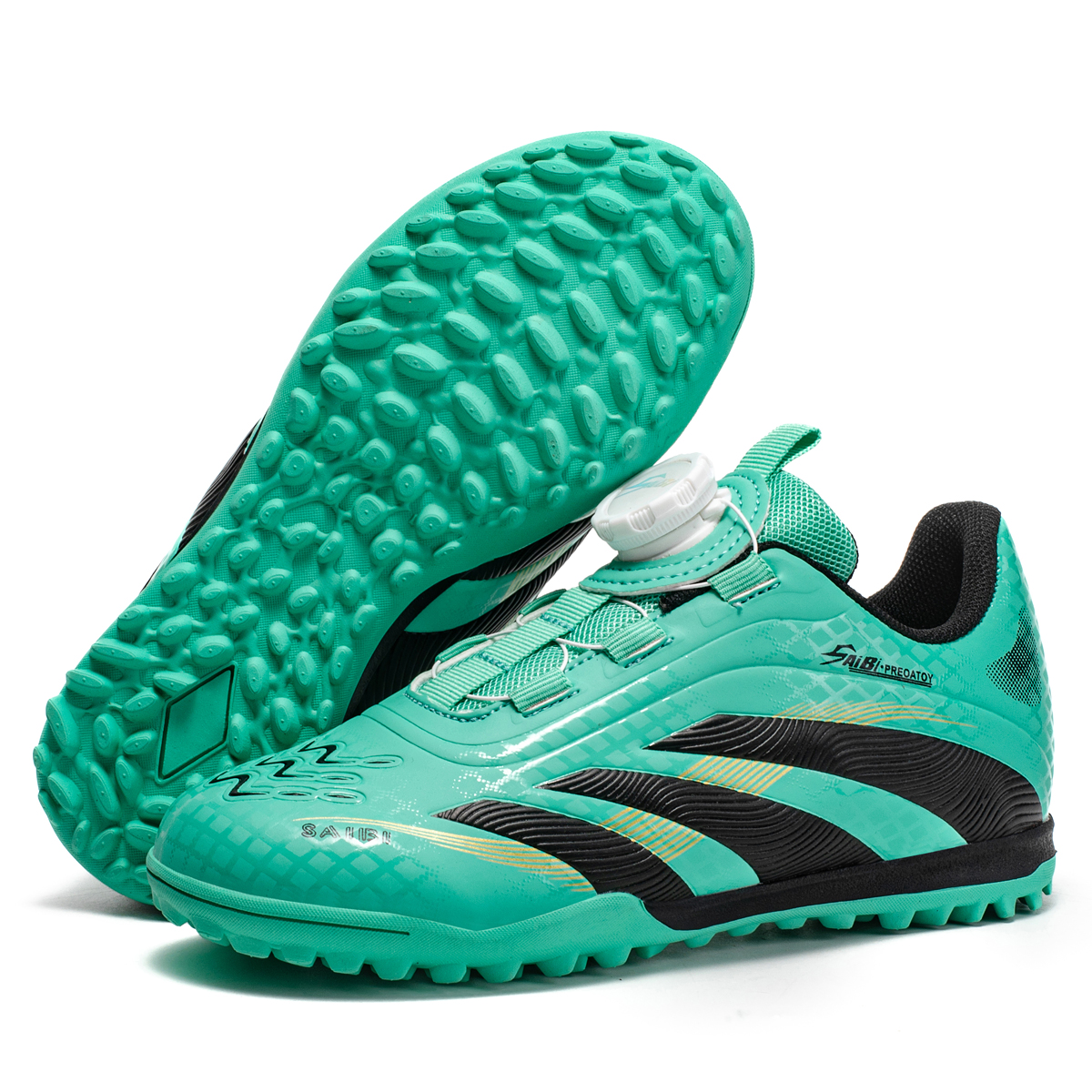 3550S-PU Kids' Turf Soccer Cleats Sizes 30-38 — 3