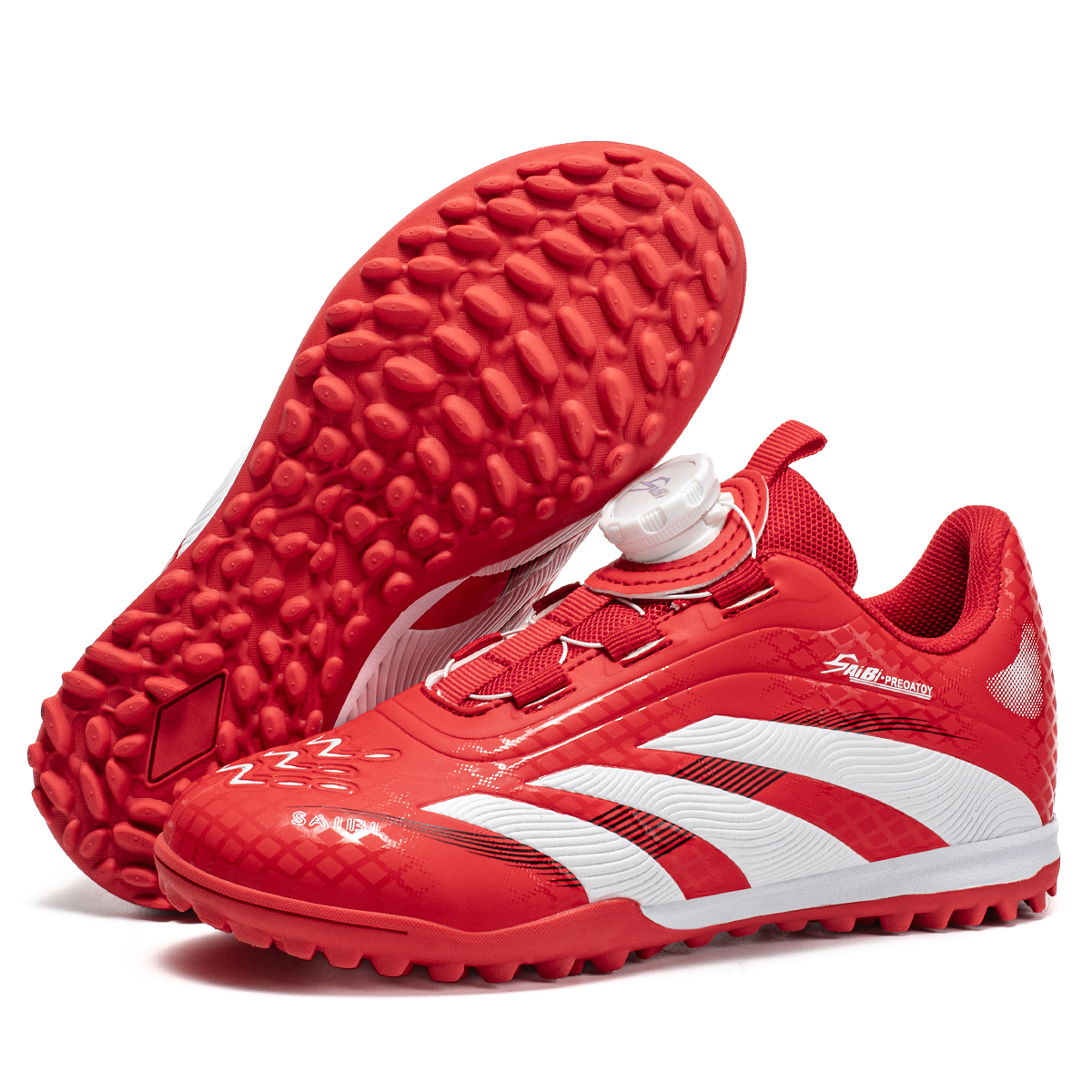 3550S-PU Kids' Turf Soccer Cleats Sizes 30-38 — 7