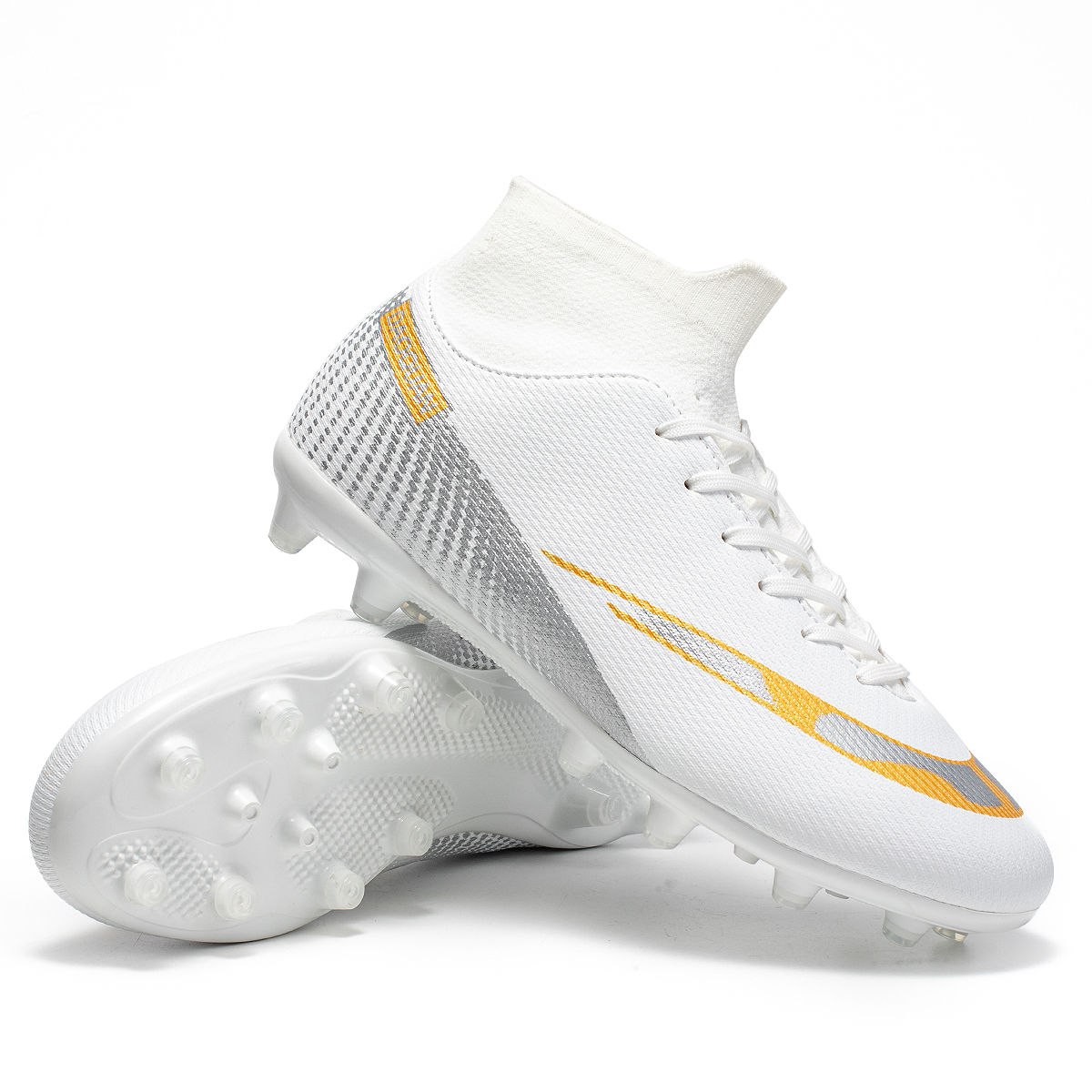 2150C-PU Upper Long Stud Soccer Shoes Sizes 35-48