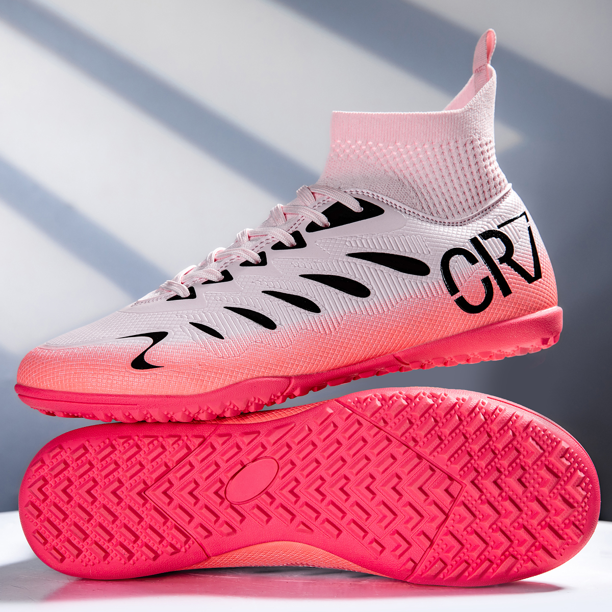 7001S-Stock High Top TF Football Shoes,EU Sizes 38-45 — 8