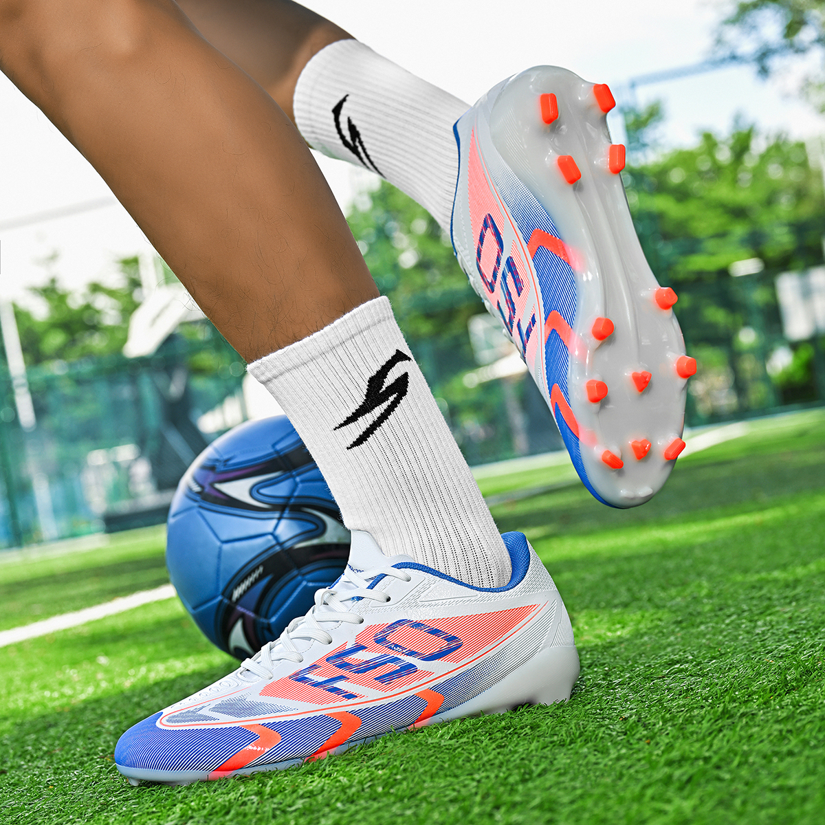 DF001C-Stock Lace-up FG Football Shoes,EU Sizes 35-45 — 14