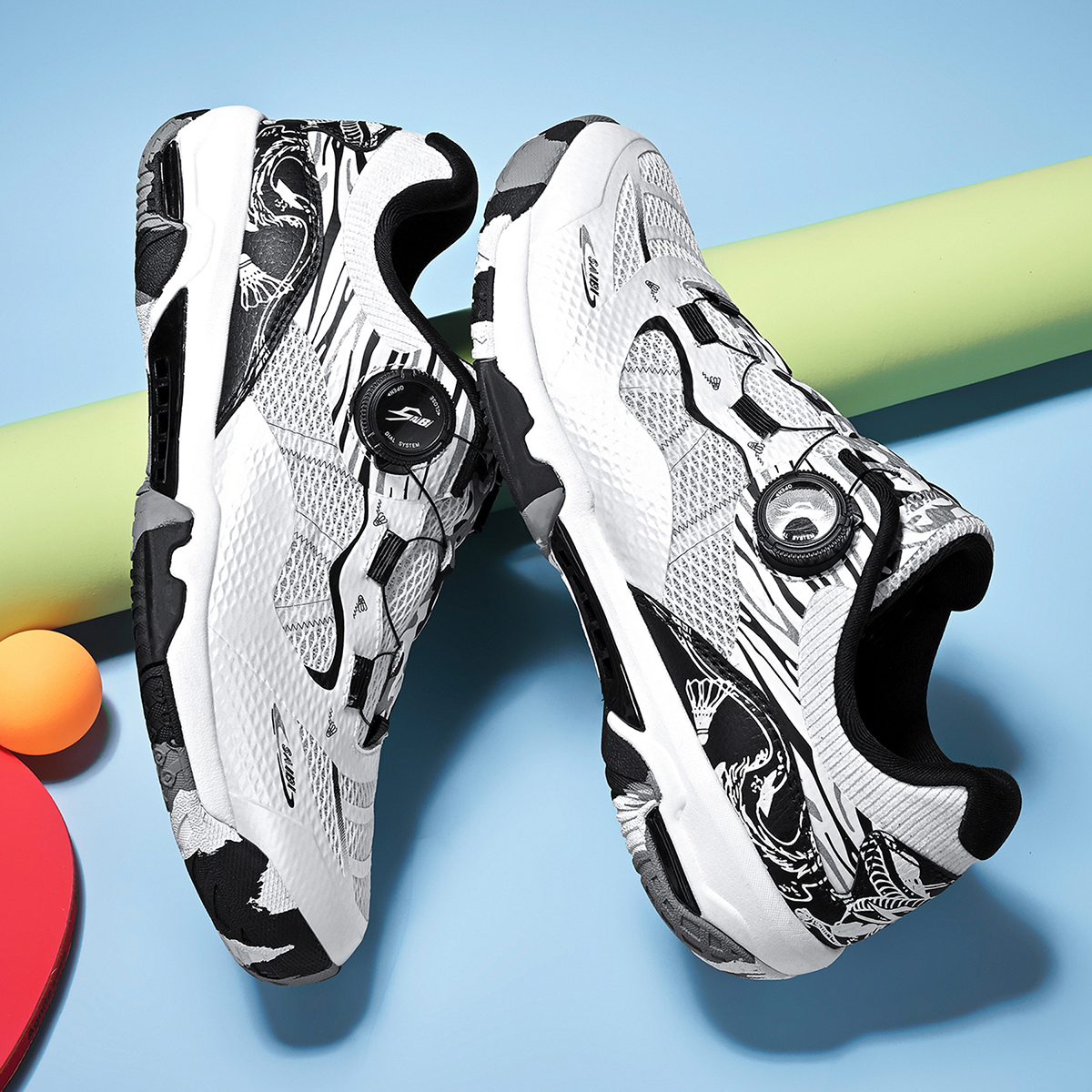 PP001-Stock BOA Badminton Shoes,EU Sizes 36-46 — 8