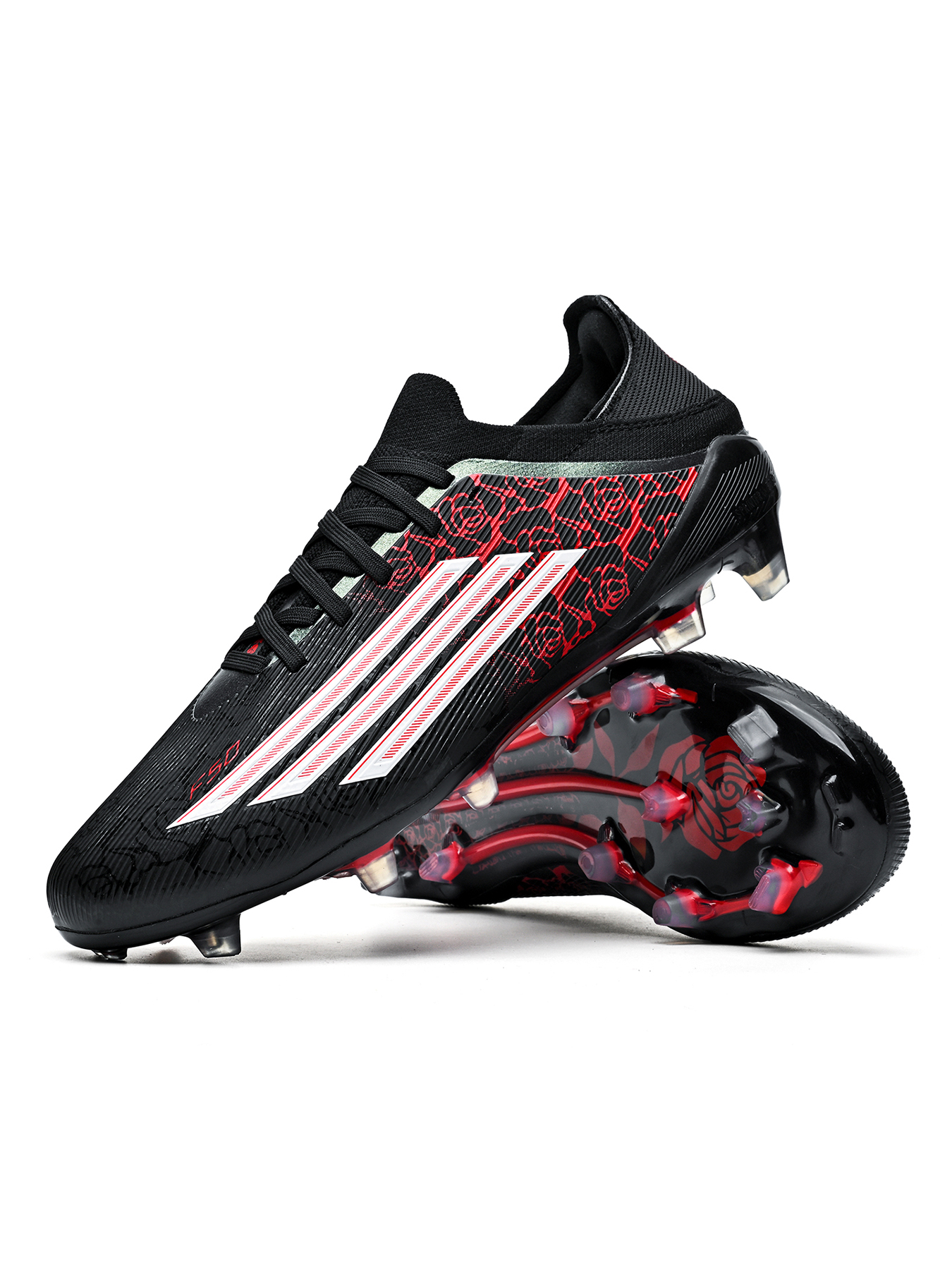 8556C-Stock Lace-up Long Stud Football Boots, Size 33-45 — 7