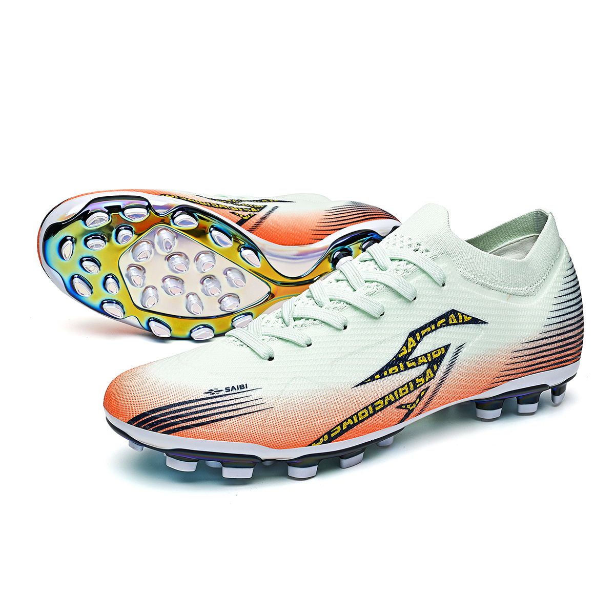 3618MJ-Low-Cut TPU Soccer Shoes with Gold Sole, Sizes 35-45 — 11