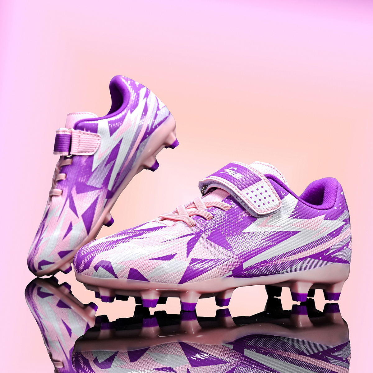2208C-PU Upper Long Stud Soccer Cleats for Kids Sizes 26-38 — 11