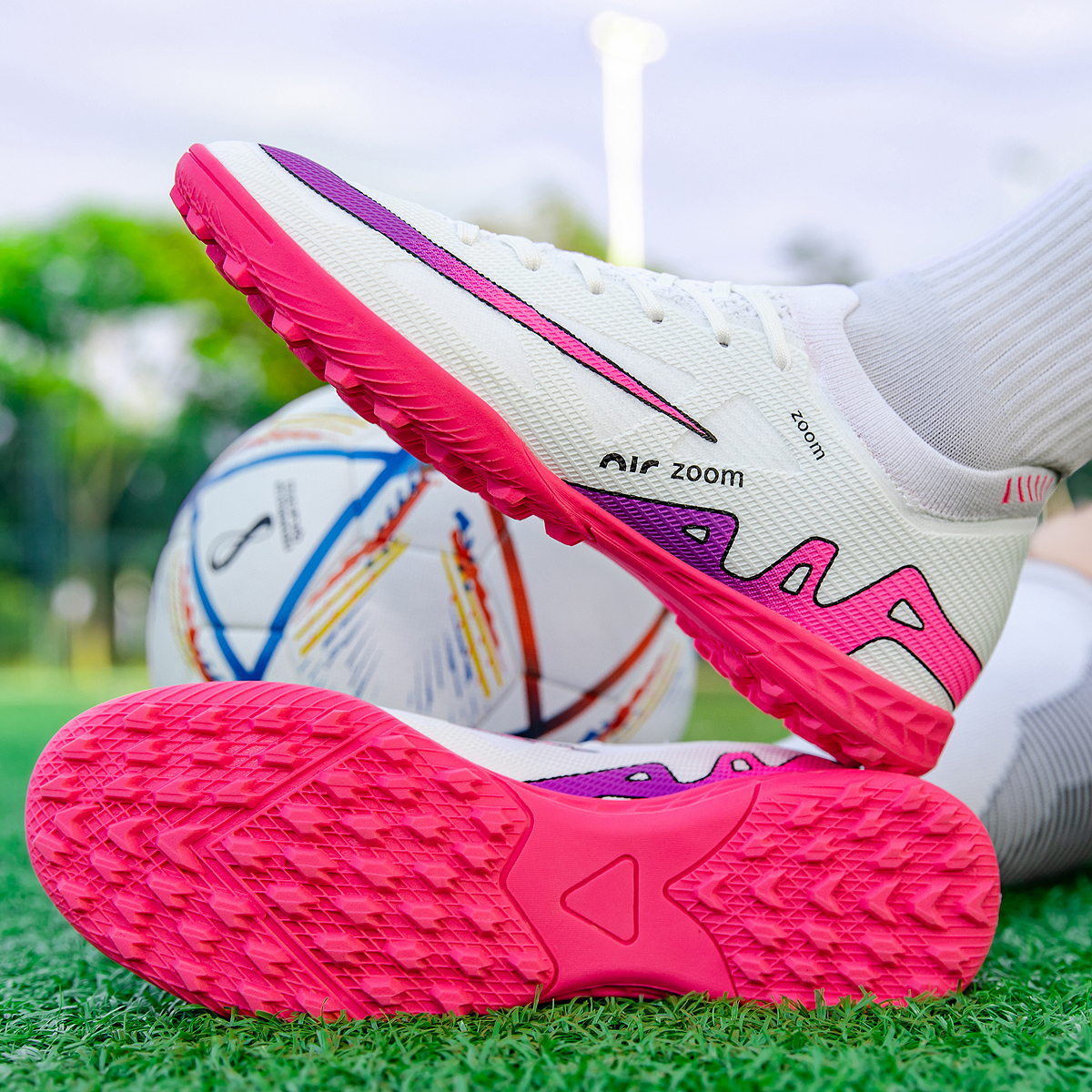 198S-TPU Seamless Turf Soccer Shoes Sizes 31-47 — 11