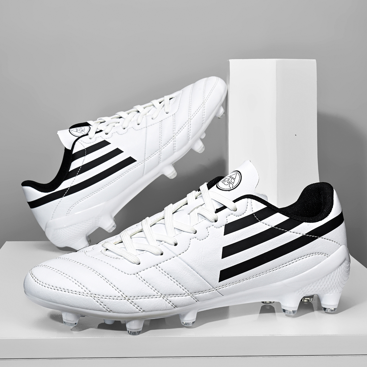 3560C-Lace-Up Long Stud Soccer Cleats Sizes 35-45 — 4