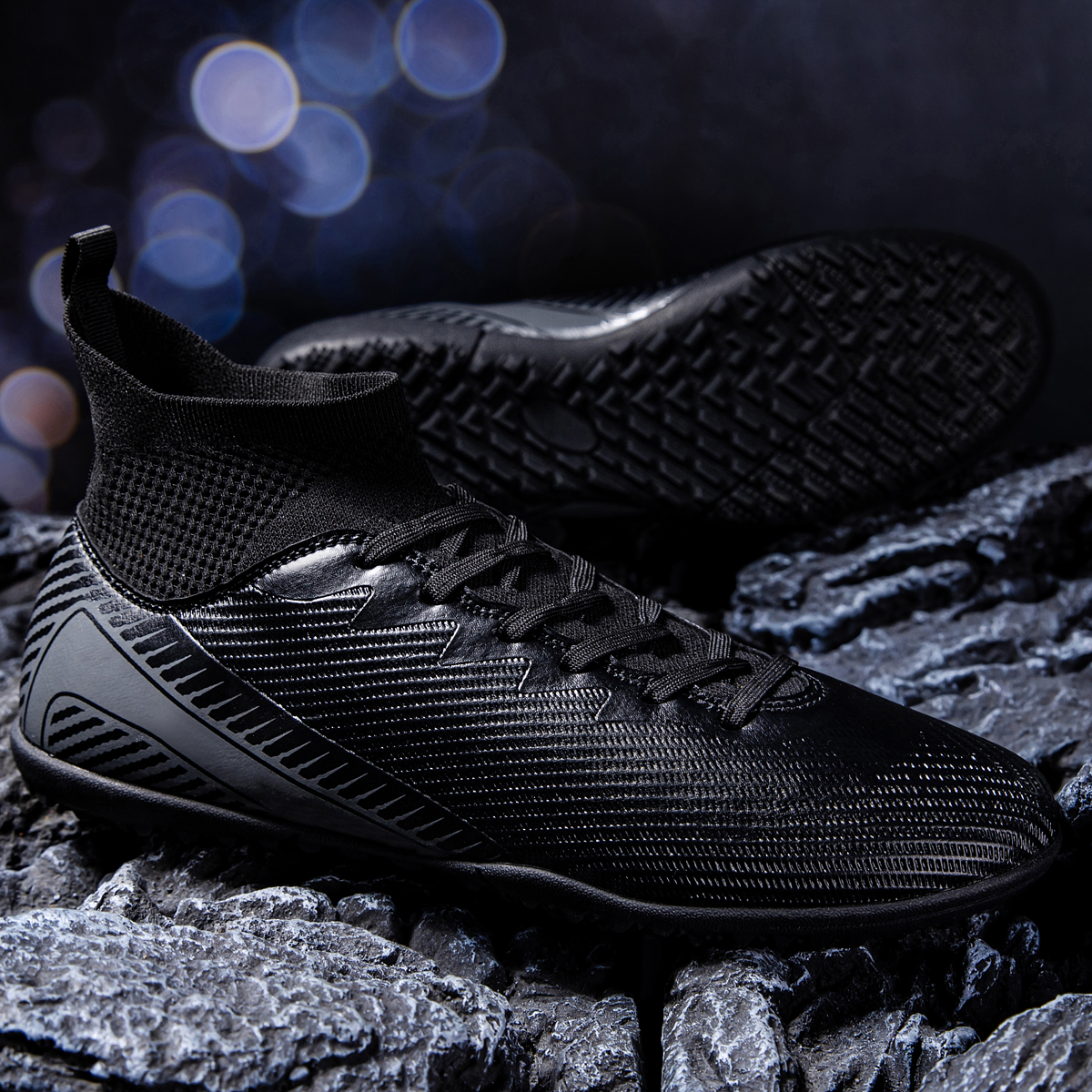 7066S-Stock Non-slip TF Football Boot,EU Sizes 38-45 — 1