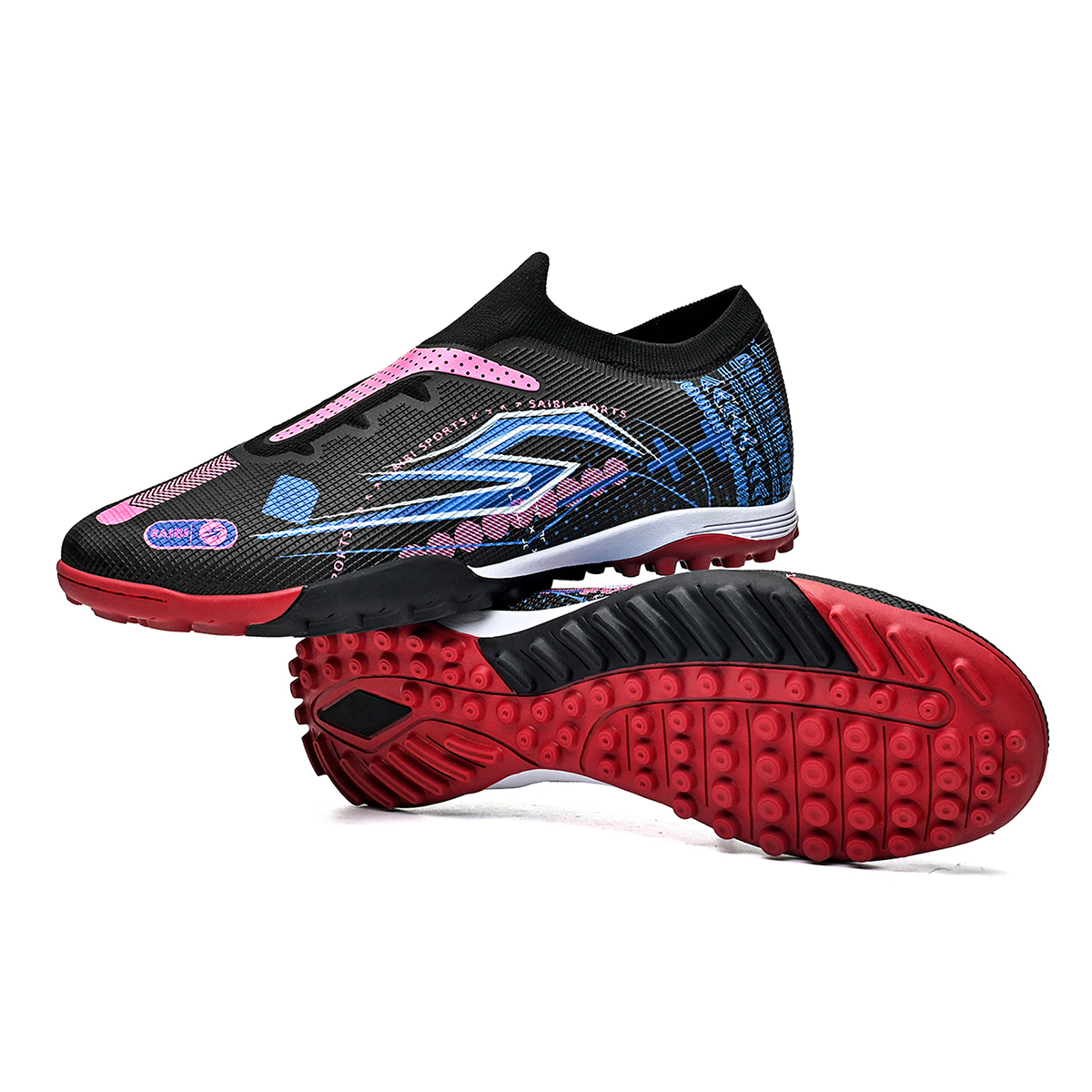 3942S-Stock Slip-on TF Football Shoes,EU Sizes 35-45 — 7