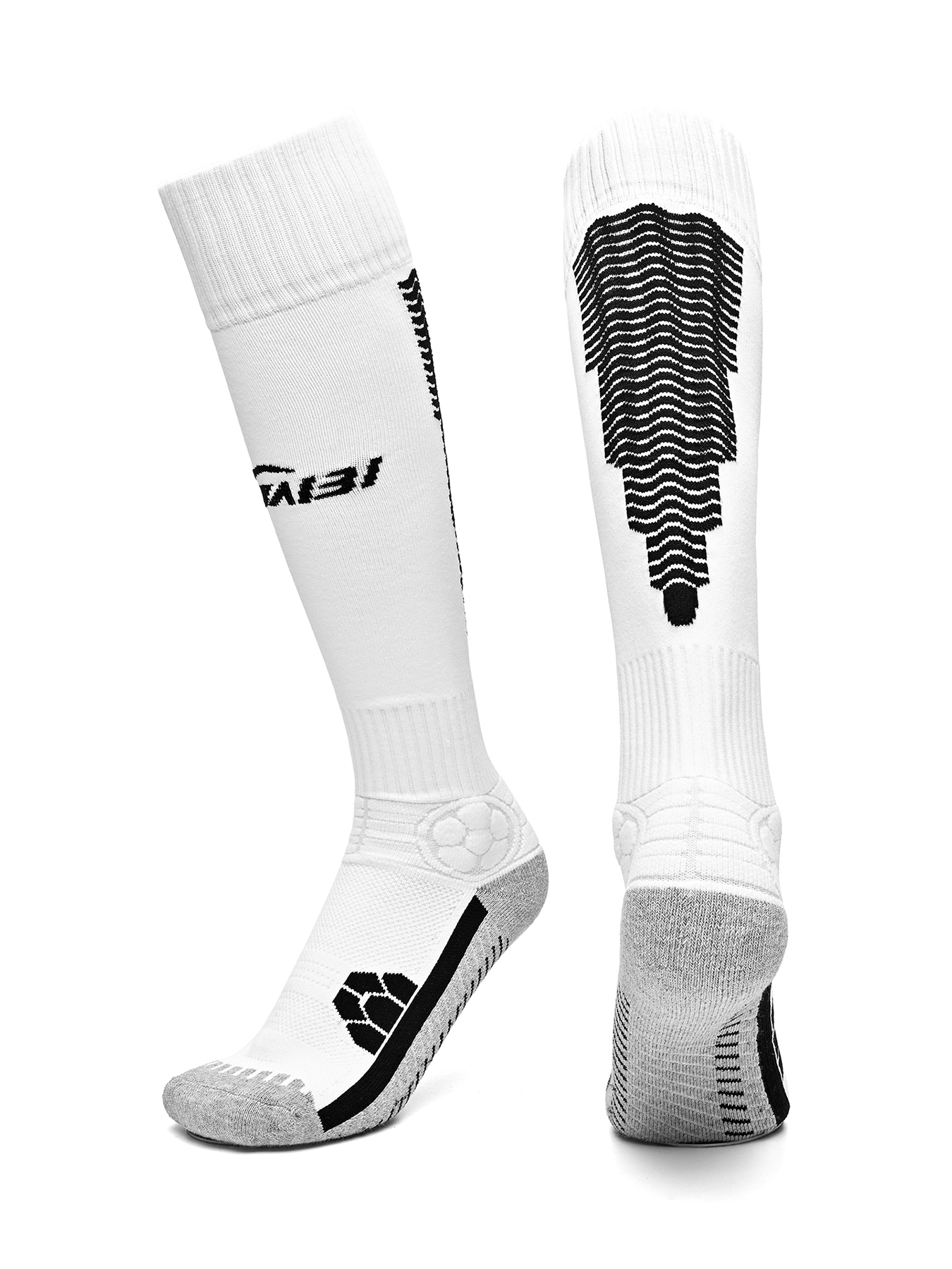 SBWZ-003-Long Football Socks with Thick Terry Sole, Sizes S-L — 7