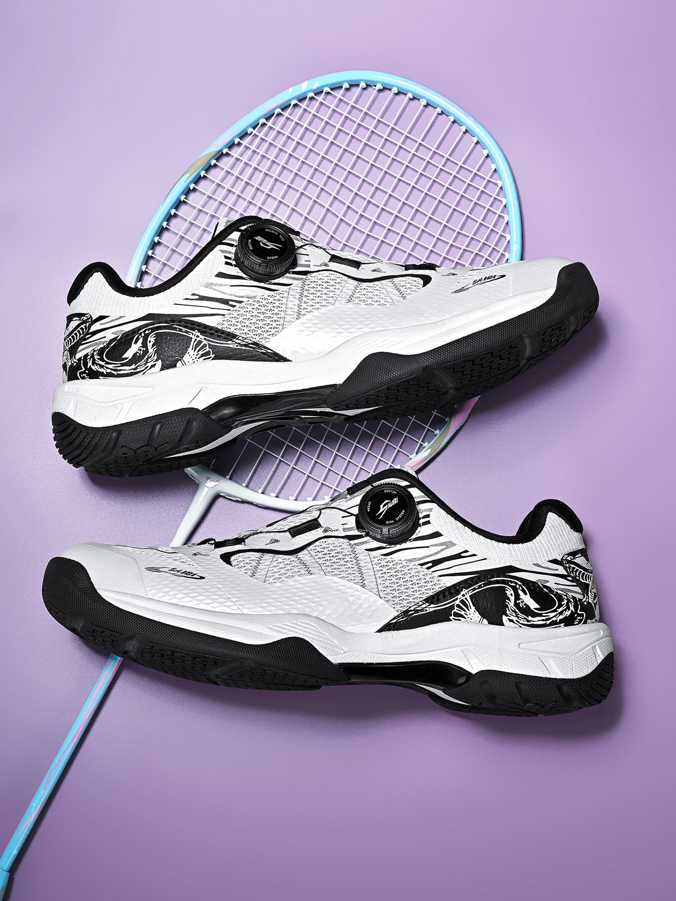 Y003-Badminton Shoes, Breathable, Shock Absorbing, Non-slip Outsole, Sizes 35-45 — 11