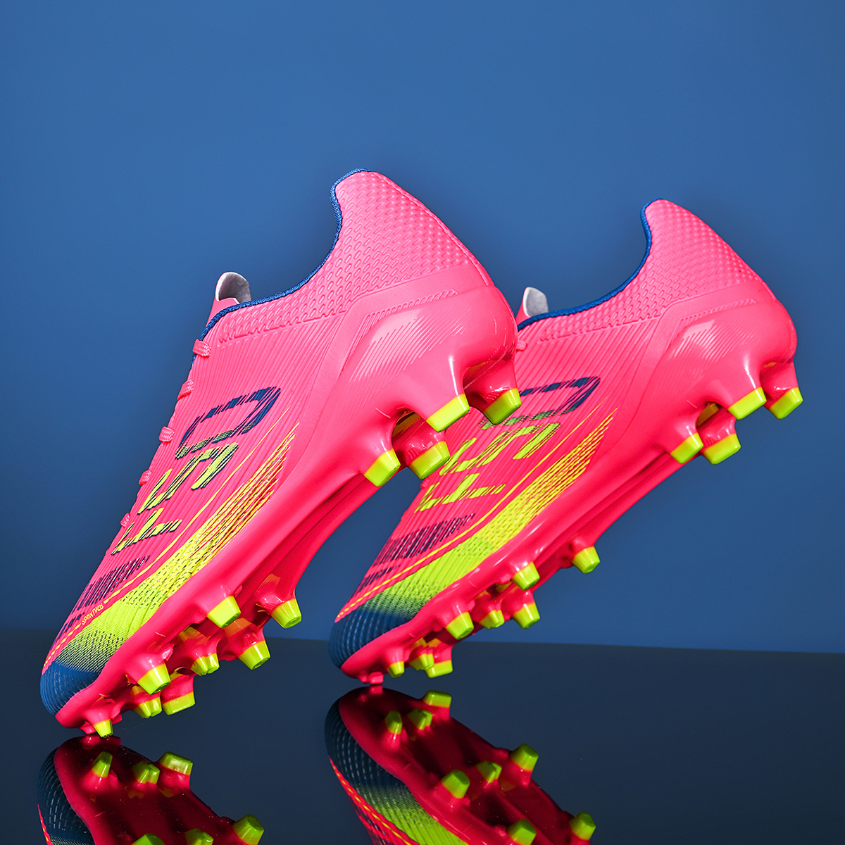 JDQ-002C-Stock Lace-up Firm Ground Football Shoes,EU Sizes 35-45 — 11