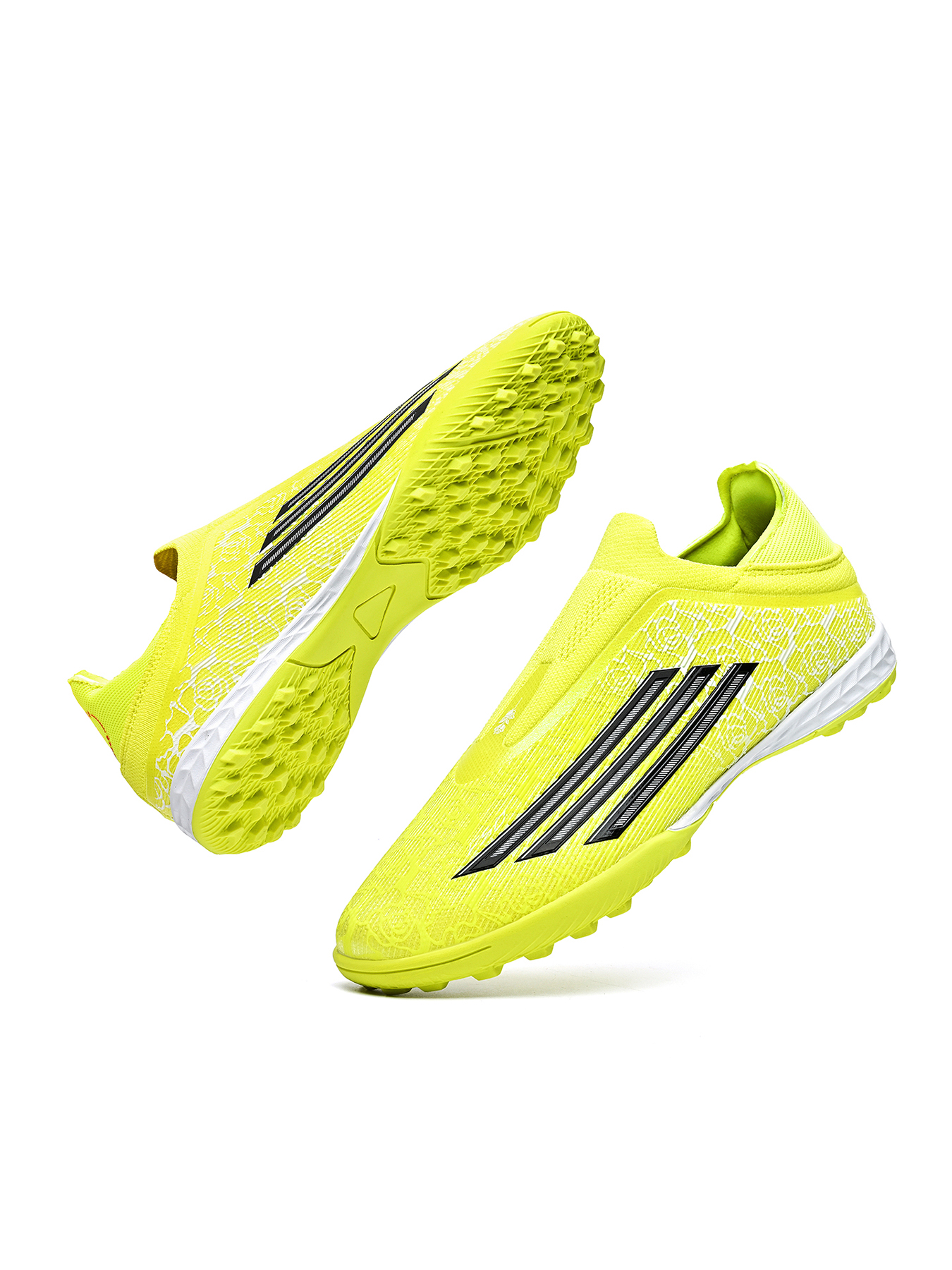 8553S-Stock Slip-on Turf Football Boots, Size 33-45 — 1