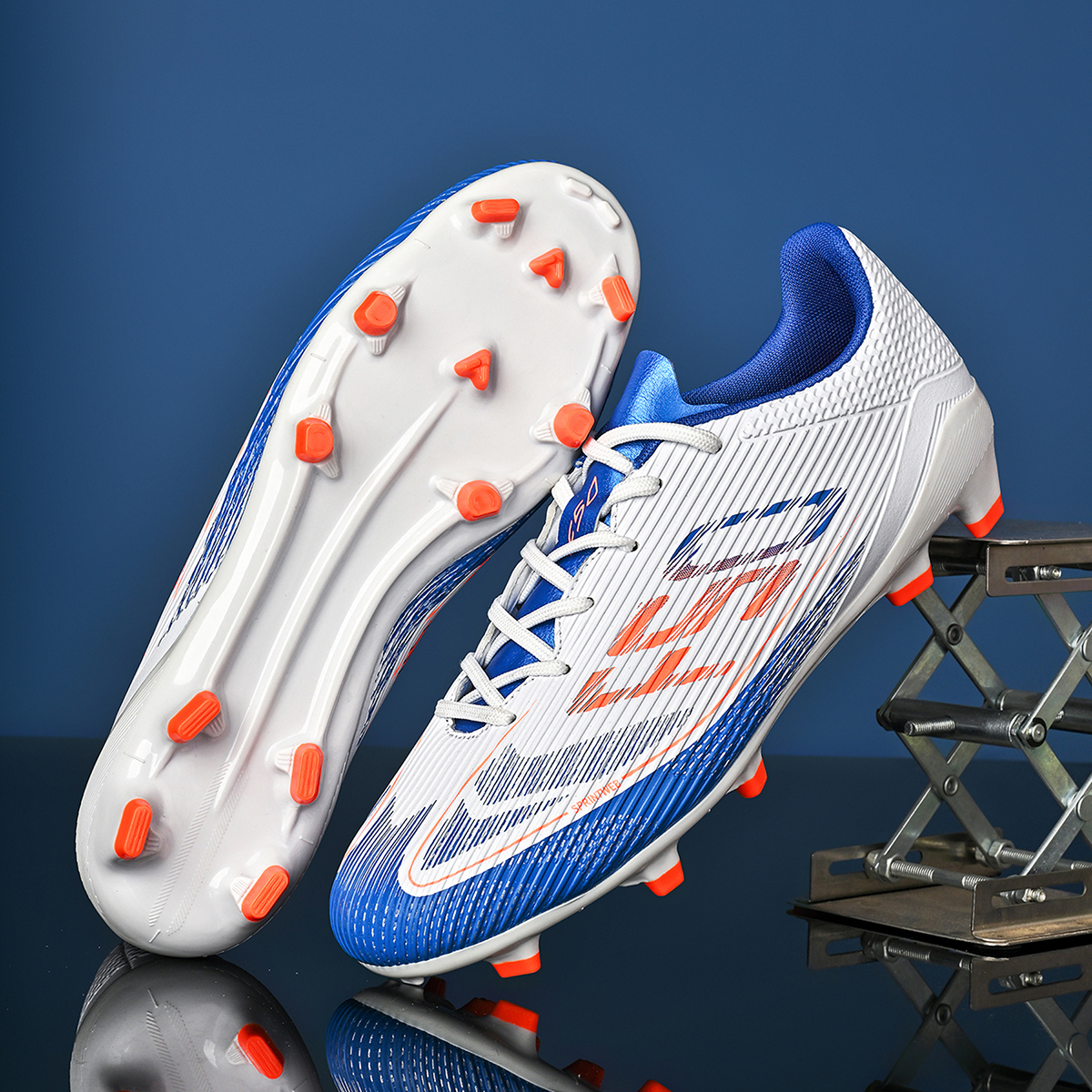 JDQ-002C-Stock Lace-up Firm Ground Football Shoes,EU Sizes 35-45 — 16
