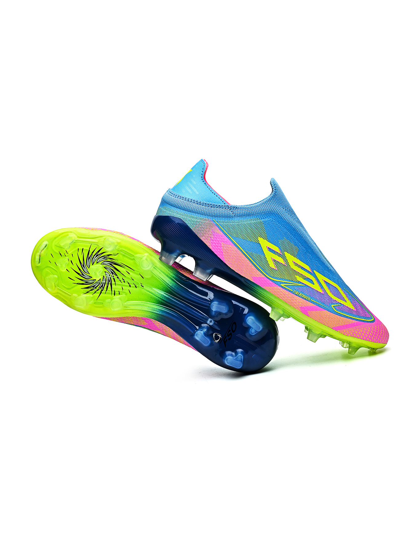 T29C-Stock Low-cut Slip-on Firm Ground Football Shoes,EU Sizes 35-45 — 12