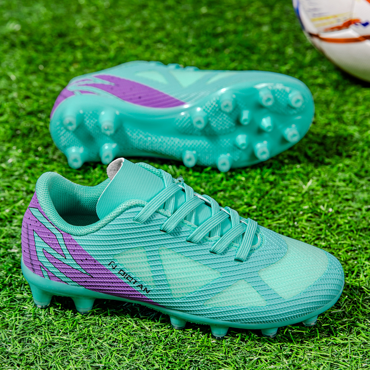 2450C-Lace-Up Low-Cut Long Stud Soccer Cleats Sizes 30-38 — 6