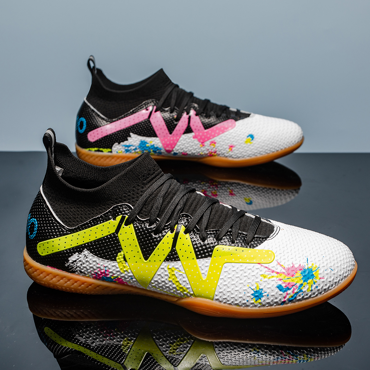 99KP-Stock High Top IC Football Shoes,EU Sizes 35-45 — 10