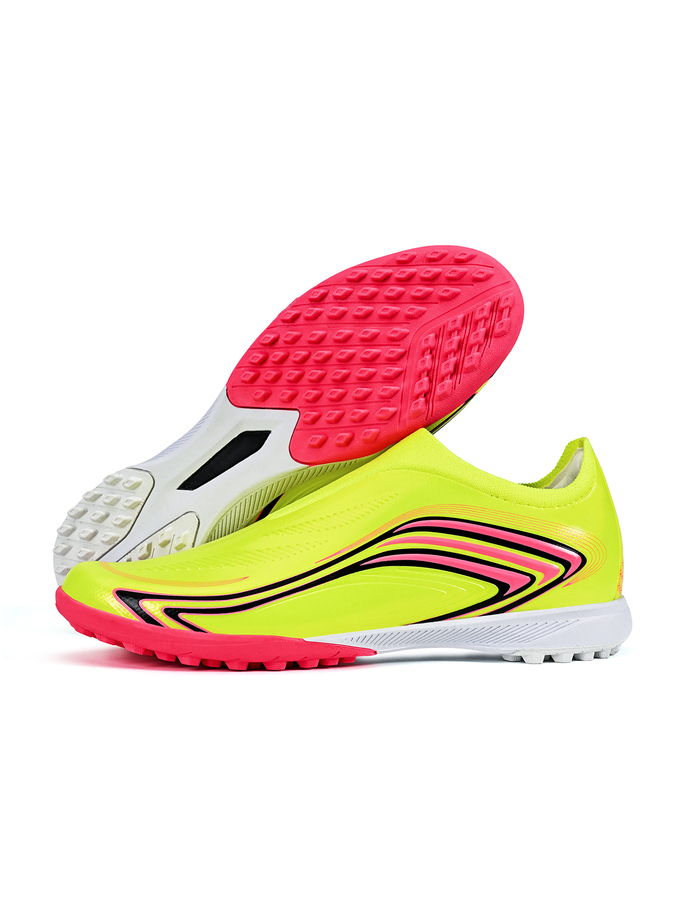 8848S-Stock Slip-on Turf Football Boots, Size 32-45 — 9