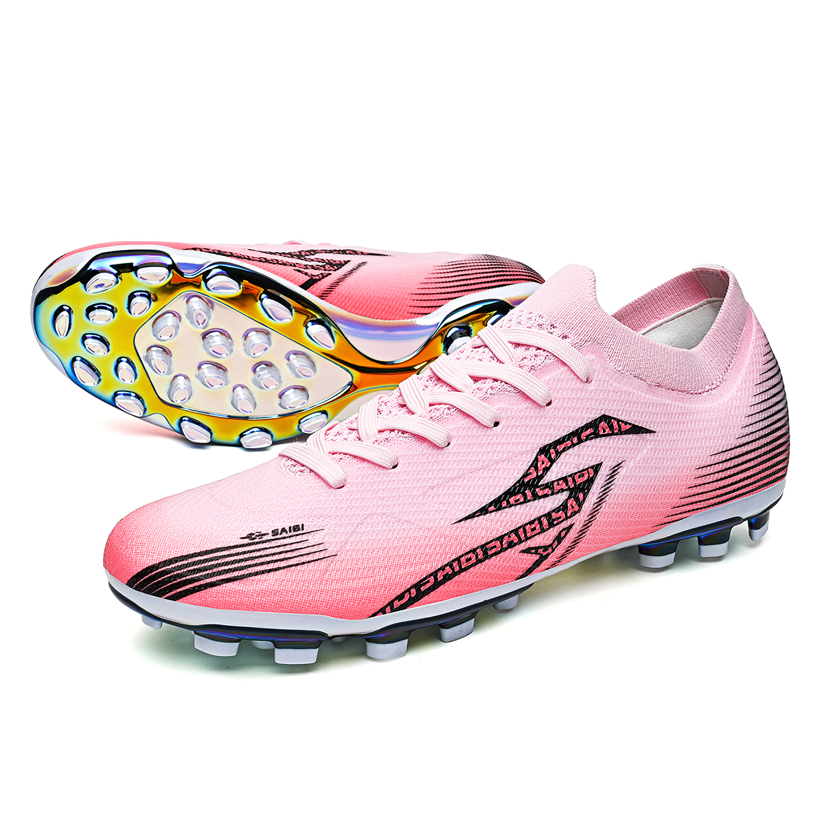 3618MJ-Low-Cut TPU Soccer Shoes with Gold Sole, Sizes 35-45 — 9